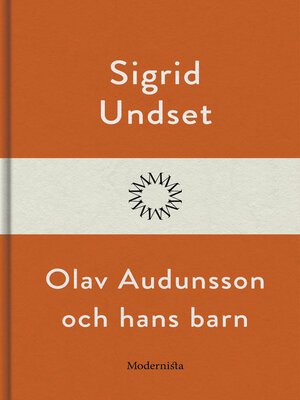 cover image of Olav Audunsson och hans barn